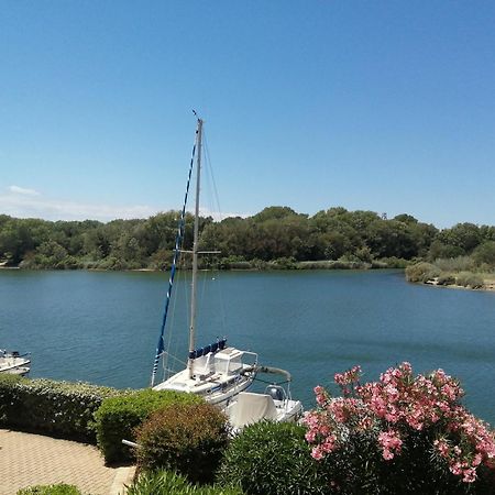 Vue Lagune Et Bateaux A 100M De La Plage Saint-Cyprien  Bagian luar foto